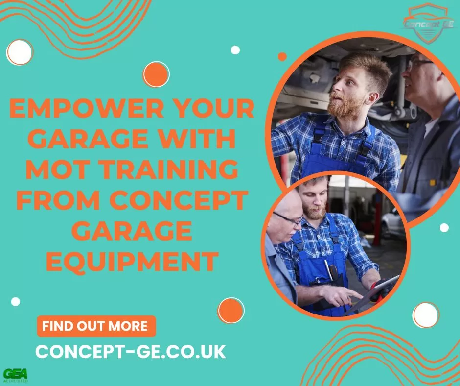 MOT Training from Concept Garage Equipment GEA Garage Equipment